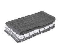 Ritz Lot de 3 torchons de Cuisine en Tissu éponge 100% Coton, très absorbants, 63,5 x 38,1 cm, Gris