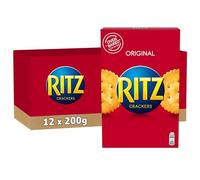 Ritz Original - Crackers Ronds Croustillants et Dorés - 12x200g