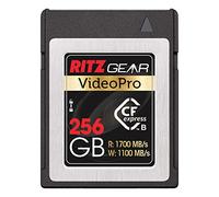 Ritz VideoPro Carte CFExpress Type B 256 Go (1700/1100 R/W) Compatible avec appareils Photo Reflex numériques Nikon, Panasonic et Canon