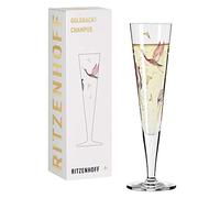 Ritzenhoff 1071015 Flûte à champagne 200 ml - Série Goldnacht n° 15 - Une pièce de design noble avec de l'or véritable - Made in Germany