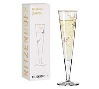 Ritzenhoff 1071017 Flûte à champagne 200 ml - Série Goldnacht n° 17 - Une pièce de design noble avec de l'or véritable - Made in Germany