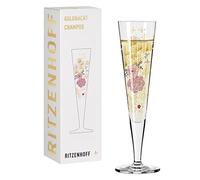 Ritzenhoff 1071020 Flûte à champagne 200 ml - série Goldnacht n° 20 - pièce de design noble avec de l'or véritable - fabriqué en Allemagne