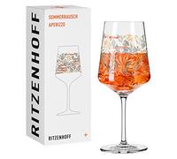 Ritzenhoff 2841015 Verre à apéritif 500 ml - Série Ivresse d'été n° 15 - Verre à apéritif motif feuillage vert - Made in Germany