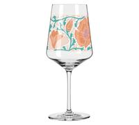 RITZENHOFF 2841022 Verre à apéritif 500 ml Série Sommerrausch N° 26 Verre à apéritif avec motif floral multicolore Fabriqué en Allemagne