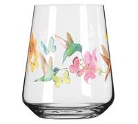 RITZENHOFF 2842002 Lot de 2 verres universels 500 ml - Sommerrausch Allround - Verres avec motif oiseaux multicolores - Fabriqué en Allemagne