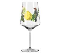 Ritzenhoff 2931005 Verre à apéritif 500 ml - Série rosée d'été - Motif n° 5 avec fleurs, oiseau - Made in Germany