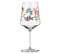 Ritzenhoff 2931009 Verre à apéritif 500 ml - Série rosée d'été - Motif n° 9, illustration de la jungle - Made in Germany