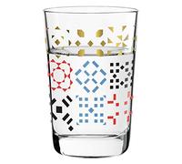 RITZENHOFF 3560011 Verre à Neige Or Noir Rouge Bleu