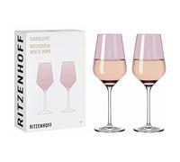 Ritzenhoff 3641003 Verre à vin blanc 300 ml - série Fjordlicht n° 3, 2 pièces avec dégradé Berry - Made in Germany, Petits Fruits