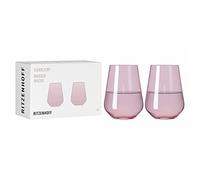 Ritzenhoff 3651003 Verre à eau 500 ml - série Fjordlicht n° 3, 2 pièces avec dégradé Berry - Made in Germany, Petits Fruits