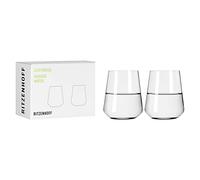 Ritzenhoff 6111007 Verre à eau 500 ml - série Lichtweiss - 2 verres à boire dans un set cadeau, stylé - Made in Germany