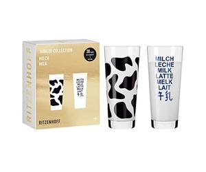 Ritzenhoff 6131001 Ensemble de verres à lait 300 ml - Série Jubilee Collection - 2 pièces - Sieger-Design 2022 - Made in Germany