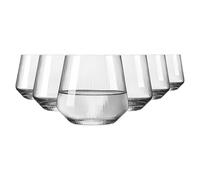 RITZENHOFF 6281002 Lot de 6 verres universels 400 ml - Coupe soleil - Verre transparent polyvalent - Fabriqué en Allemagne