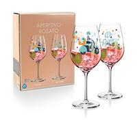 Ritzenhoff Aperitivo Rosato Lot de 2 verres à vin et verres à apéritif
