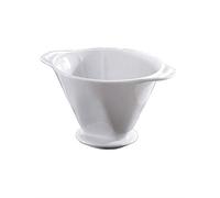 Ritzenhoff & Breker 038989 Porcelaine Filtre à café Rio, Blanc, pour Sacs filtrants la Taille 4 Filtre à café, Porcelaine, 14,5 x 14,5 x 11 cm