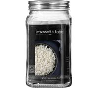 Lot de 4 - RITZENHOFF & BREKER Bocal VIO, carré, 1,4 litre