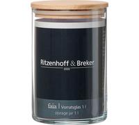 Ritzenhoff & Breker 815429 Ritzenhoff & Breker Verre à provisions FAIA, rond, 1,0 litre