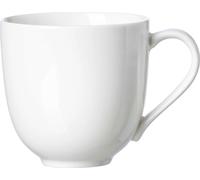 Ritzenhoff & Breker Becher Skagen, Kaffeebecher, Teetasse, Kaffee Tasse, Porzellan, Weiß, 440 ml, 407174