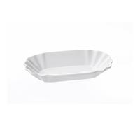 Ritzenhoff & Breker Bianco Assiette À Pommes Frites En Porcelaine 6 Pièces Blanc