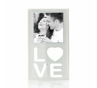 Ritzenhoff & Breker Bilderrahmen Love, Fotorahmen, Weiß, 12x7 cm, 682601