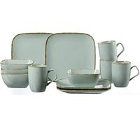 Ritzenhoff & Breker Brunch et de 12 pièces de Vaisselle pour Petit déjeuner CASA, Vaisselle, Céramique, Bleu, 38 x 27 x 27 cm, - unités