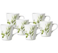 Ritzenhoff & Breker Evora Lot de 6 tasses à café en porcelaine