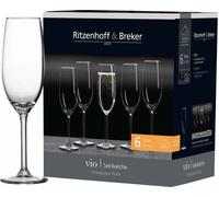 Ritzenhoff & Breker Sektkelch Vio 210ml 6er Set