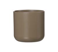 Ritzenhoff Breker Jana Jardinière, Pot de fleurs en faïence Taupe Bacs à fleurs Ø 18,5 cm