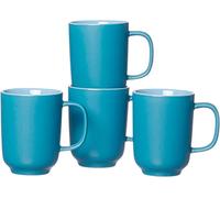 Ritzenhoff & Breker Jasper Lot de 4 tasses à café Bleu océan