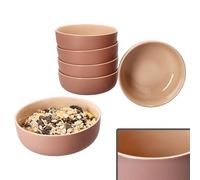 Ritzenhoff & Breker Jasper - Lot de 6 bols en faïence pour 6 personnes - 14,5 cm - Pour salade, soupe, céréales, chips et autres - Vaisselle pour petit-déjeuner, déjeuner et dîner