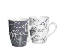 Ritzenhoff & Breker Tasse à café "CORNELLO GREY", 0,33 l