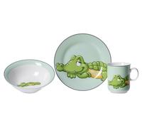 Ritzenhoff & Breker Kindergeschirr Happy Zoo Krokodil 3teilig