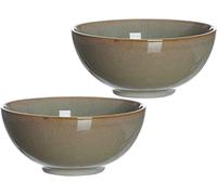 Ritzenhoff & Breker Lot de 2 bols en céramique gris 950 ml
