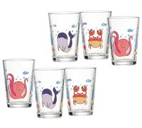 Ritzenhoff & Breker Lot de 6 verres pour enfant - Monde sous-marin