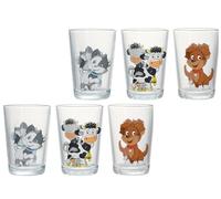 Ritzenhoff & Breker Lot de 6 verres pour enfant - Motif animaux de la cour