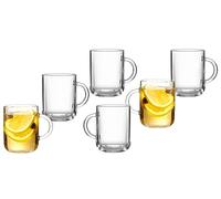 Ritzenhoff & Breker Marco Lot de 6 verres à vin chaud/à thé Transparent 330 ml