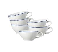 Ritzenhoff & Breker Ostfriese Lot de 6 tasses à thé Bleu 100 ml