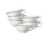 Ritzenhoff & Breker Ostfriese Lot de 6 tasses à thé Gris 100 ml