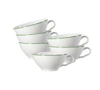 Ritzenhoff & Breker Ostfriese Lot de 6 tasses à thé Vert 100 ml