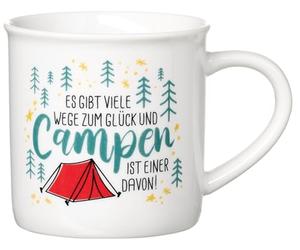 Ritzenhoff & Breker Tasse à café de camping - Il y a beaucoup de chemins vers le bonheur, 360 ml