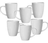 Ritzenhoff & Breker Tasse à café "SUOMI" blanc crème 0,31 l résistant au lave-vaisselle 6 pièces