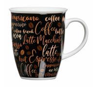 Ritzenhoff & Breker Tasse Aromatico, tasse à café, tasse à thé, tasse à café, porcelaine, marron, 320 ml, 422375