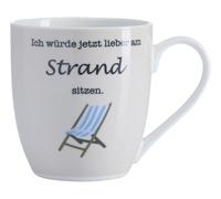 Ritzenhoff & Breker Tasses à café Variante de pause : tasse à café 500 ml plage pause
