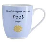 Ritzenhoff & Breker Tasses à café Variante : tasse à café 500 ml Pool Auszeit