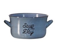 Ritzenhoff & Breker Tasty Bol à soupe avec anse Bleu 570 ml (1 unité)