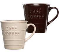 Ritzenhoff & Breker Usato Lot de 2 tasses à café assorties