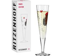 Ritzenhoff Champagnerglas Champus H23, Lea Stuhldreier, Kristallglas, 205 ml, 1072005