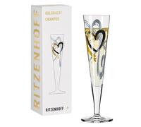 Ritzenhoff Champagnerglas Goldnacht Champagner 001, Thomas Marutschke, Kristallglas, 205 ml, 1078190