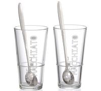 Ritzenhoff Et Breker Verres À Latte Macchiato Lena Avec Cuillère 4 Pièces