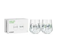 Ritzenhoff Ginglas 2er Set Botanic Lights 005, 006, Ritzenhoff Design Team, Kristallglas, 710 ml, 3891001